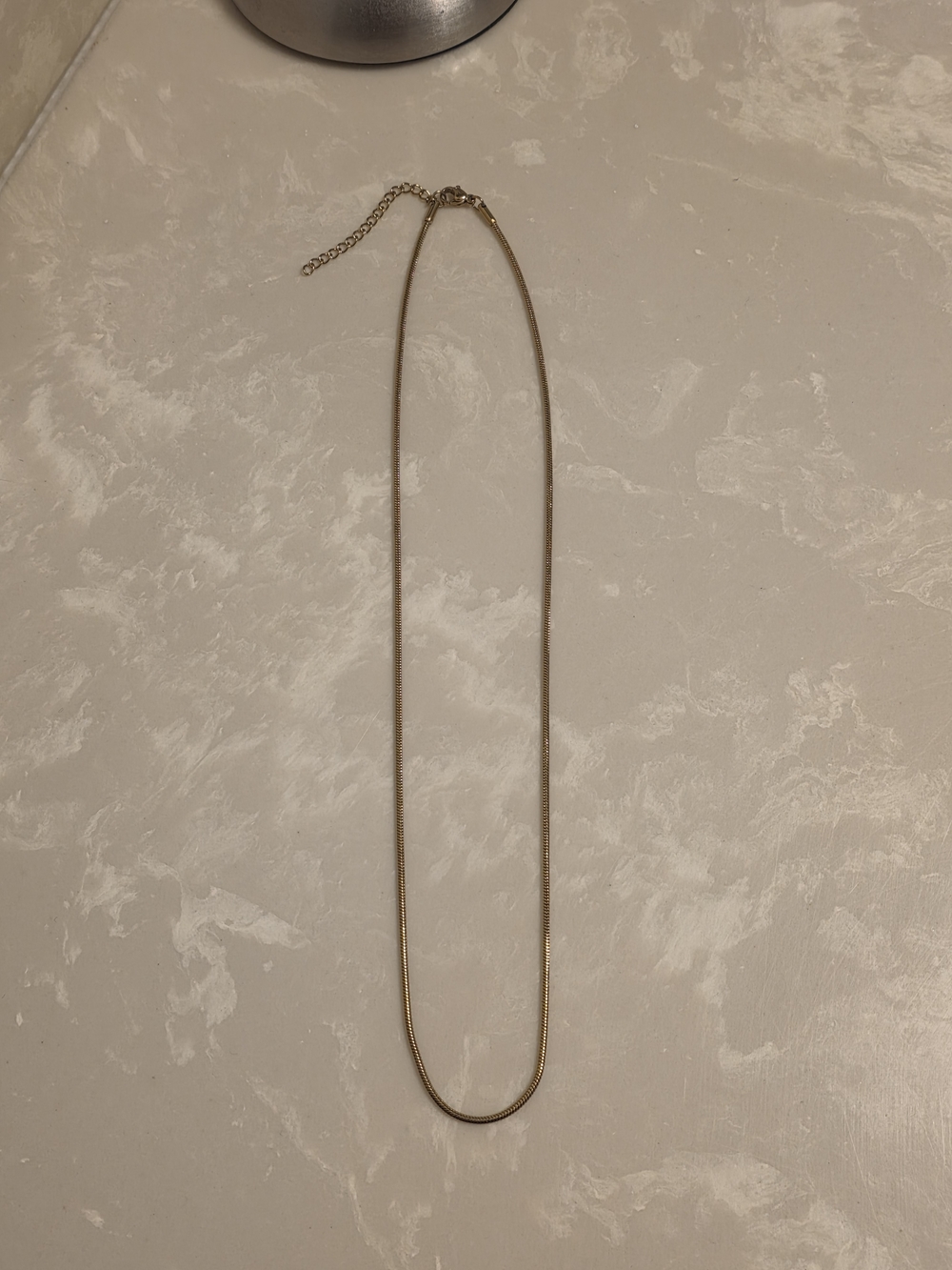 Women's Gold Snake Chain Necklace